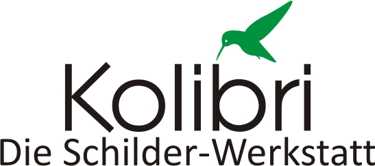 Kolibri-Schilderwerkstatt-Logo