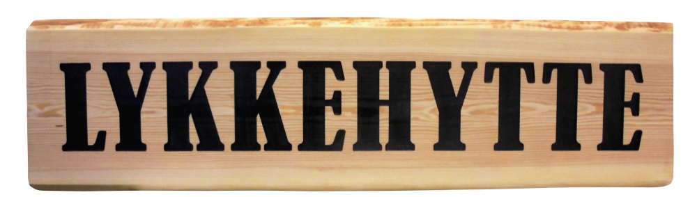 Schwartenbrett "Lykkehytte" – Dänemark